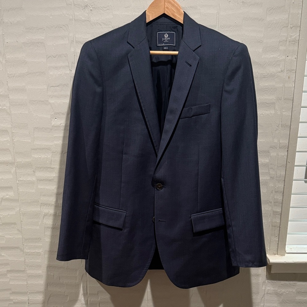Navy JCREW Men's Blazer (Thompson)